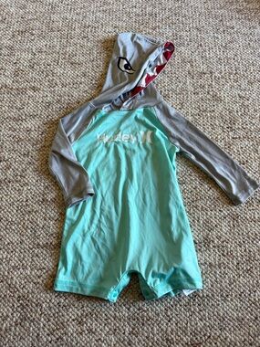 Hurley Hooded Sun Suit